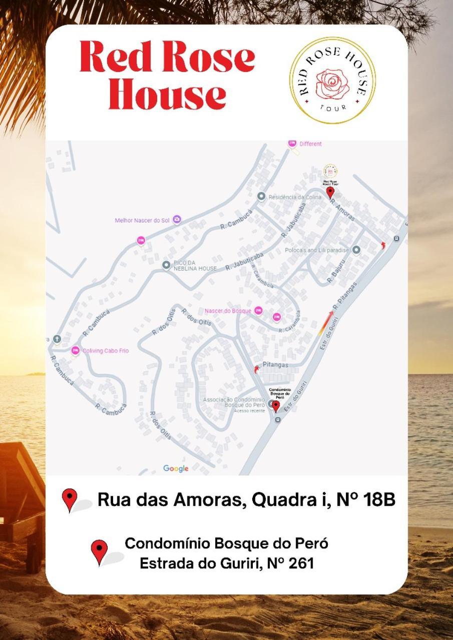 Red Rose Hotell Cabo Frio Eksteriør bilde